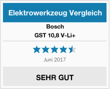 Bosch GST 10,8 V-Li+ Test