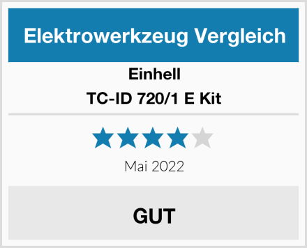 Einhell TC-ID 720/1 E Kit Test