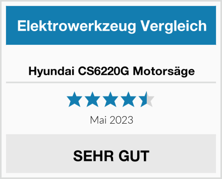  Hyundai CS6220G Motorsäge Test