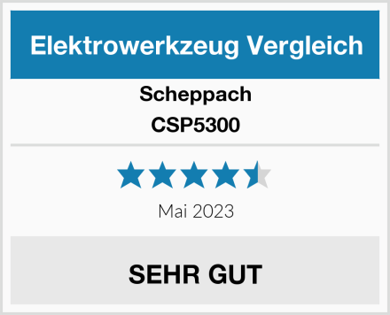 Scheppach CSP5300 Test