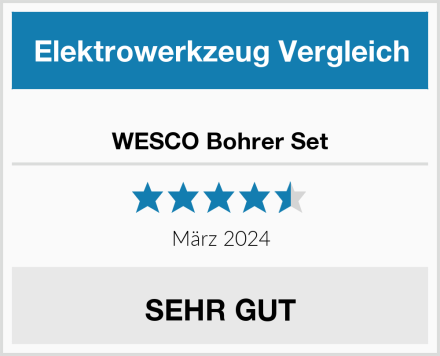  WESCO Bohrer Set Test