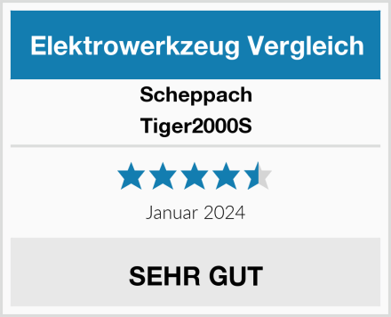 Scheppach Tiger2000S Test
