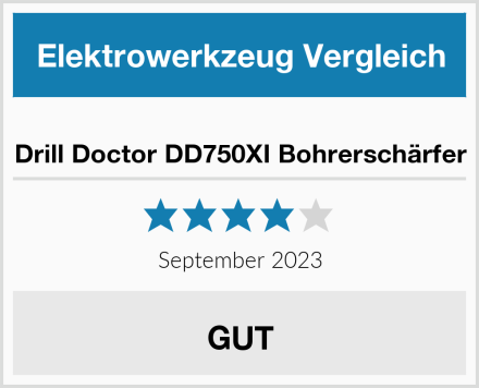  Drill Doctor DD750XI Bohrerschärfer Test