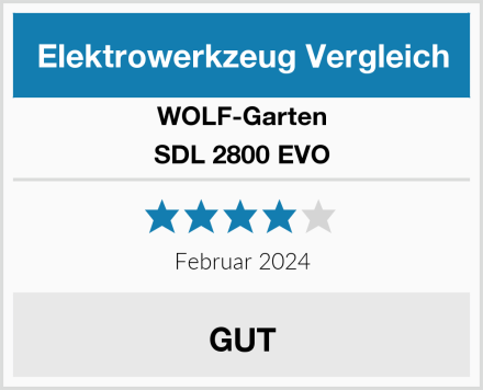 WOLF-Garten SDL 2800 EVO Test