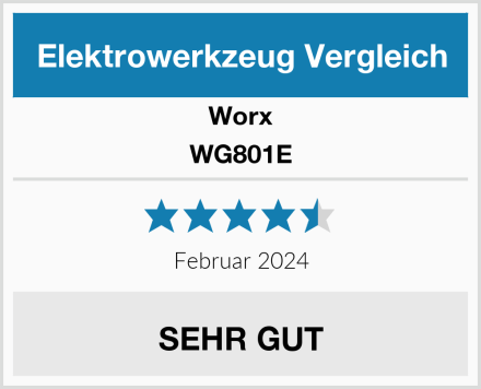Worx WG801E Test