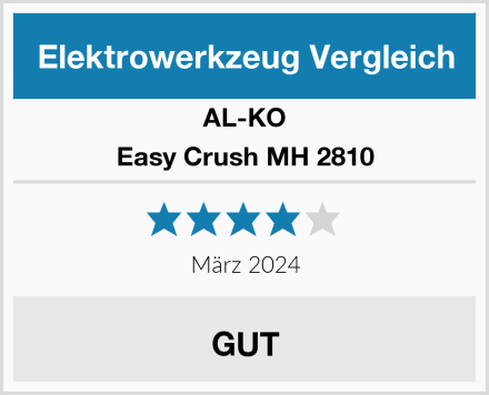 AL-KO Easy Crush MH 2810 Test