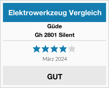 Güde Gh 2801 Silent Test