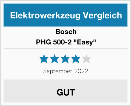 Bosch PHG 500-2 "Easy" Test