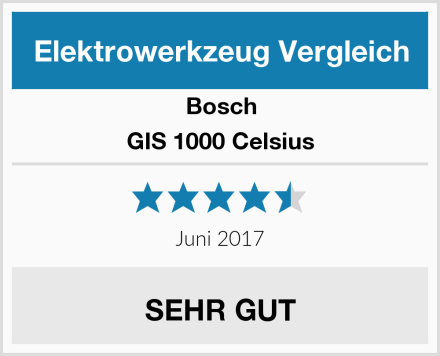 Bosch GIS 1000 Celsius Test