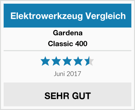 Gardena Classic 400 Test