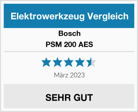 Bosch PSM 200 AES Test