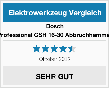 Bosch Professional GSH 16-30 Abbruchhammer Test
