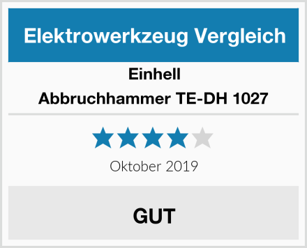 Einhell Abbruchhammer TE-DH 1027 Test