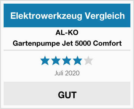 AL-KO Gartenpumpe Jet 5000 Comfort Test