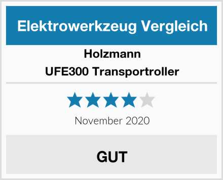Holzmann UFE300 Transportroller Test