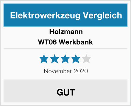 Holzmann WT06 Werkbank Test