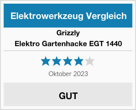 Grizzly Elektro Gartenhacke EGT 1440 Test