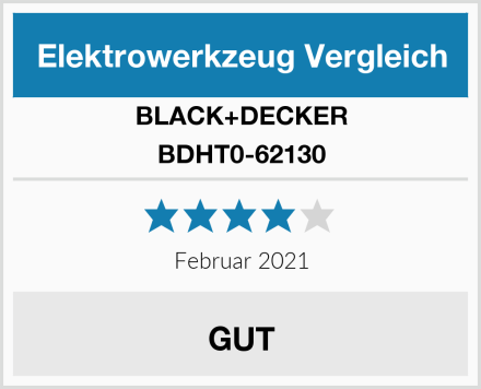 BLACK+DECKER BDHT0-62130 Test