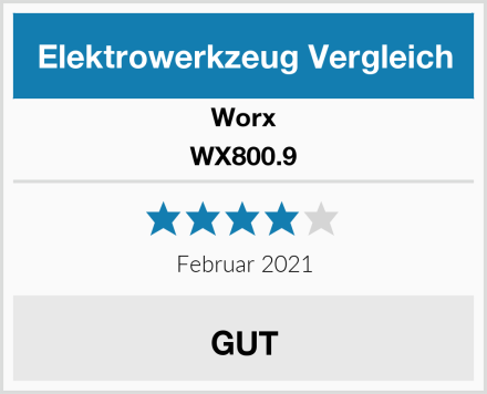 Worx WX800.9 Test