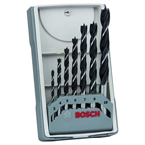 Bosch 7tlg. Holzspiralbohrer-Set